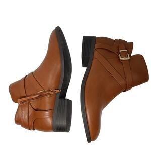 I Love Comfort Bootie | Camel | Size 11